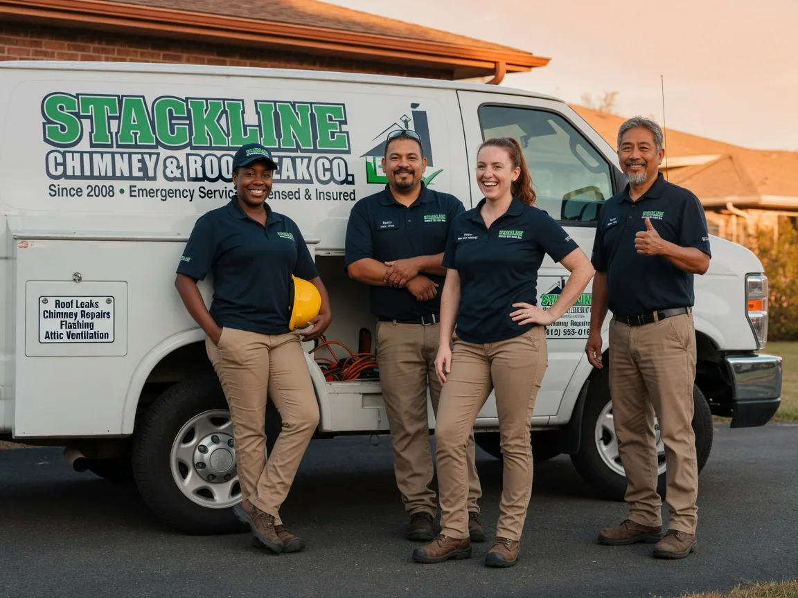 Chimney flashing repair company in Perry, GA